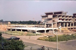 1975 Het GWC in aanbouw